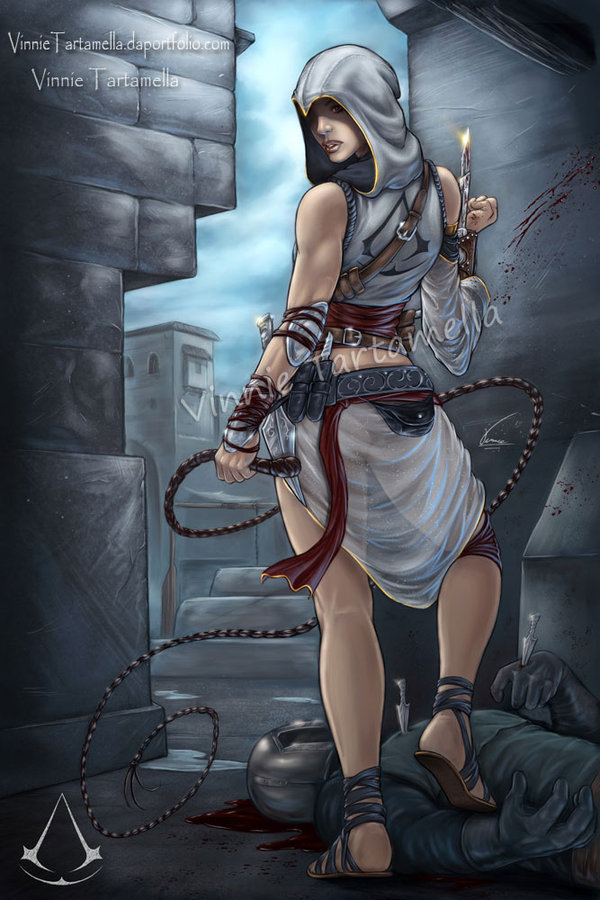  Assassin Girl by  VinRoc
