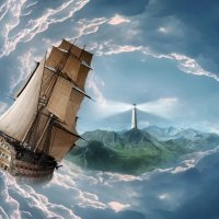 30 Amazing illustration artwork about old ship
