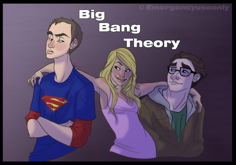 Gift art: Big Bang Theoryby Emergencyuseonly.