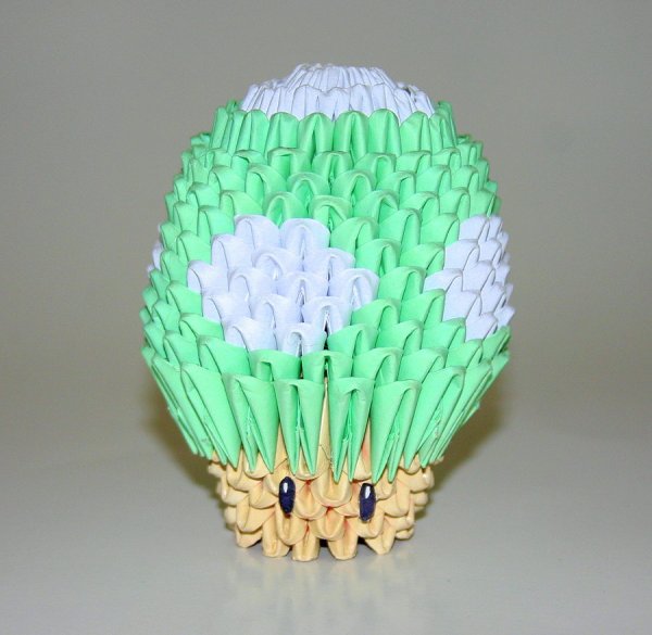3D Origami 1-Up Mushroom